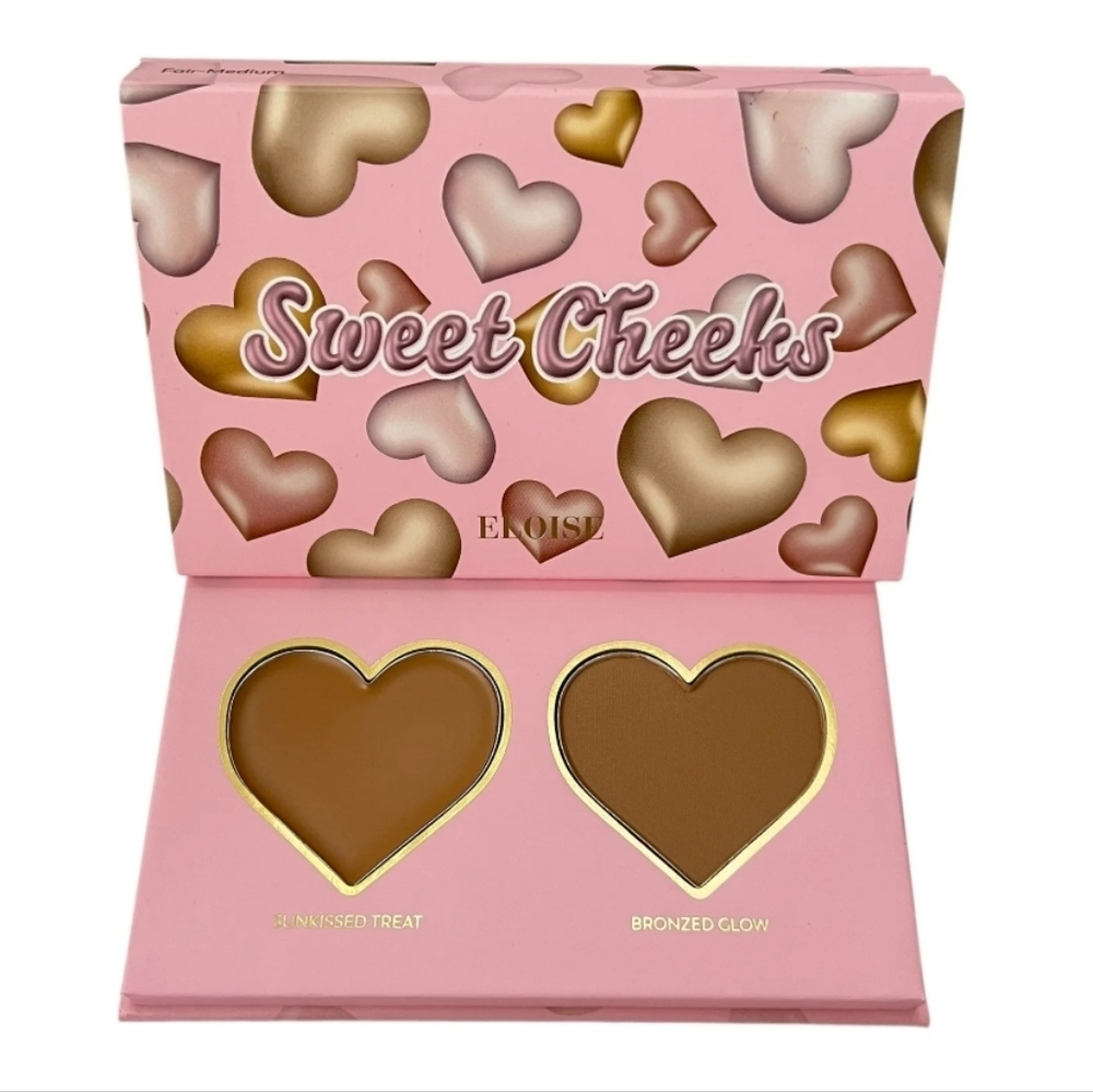 Eloise Sweet Cheeks Bronzer Duo  Sunkissed Treat & Bronzed Glow